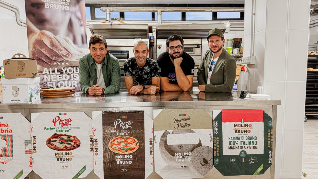 Molino Bruno, Luciano Schipano e Wlady Nigro di Calabria Food Porn