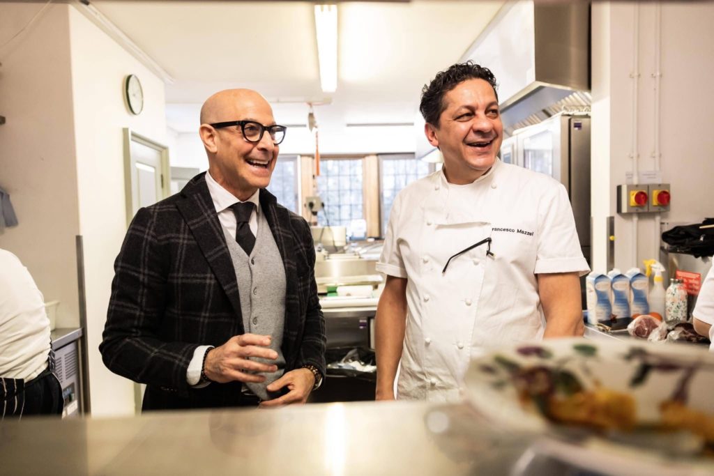 Chef Francesco Mazzei cucina per Re Carlo d'Inghilterra